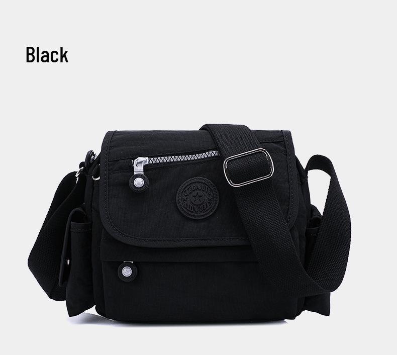 Lightweight Water-Resistant Korean Fashion Women's Crossbody Bag for Commuting and Outings