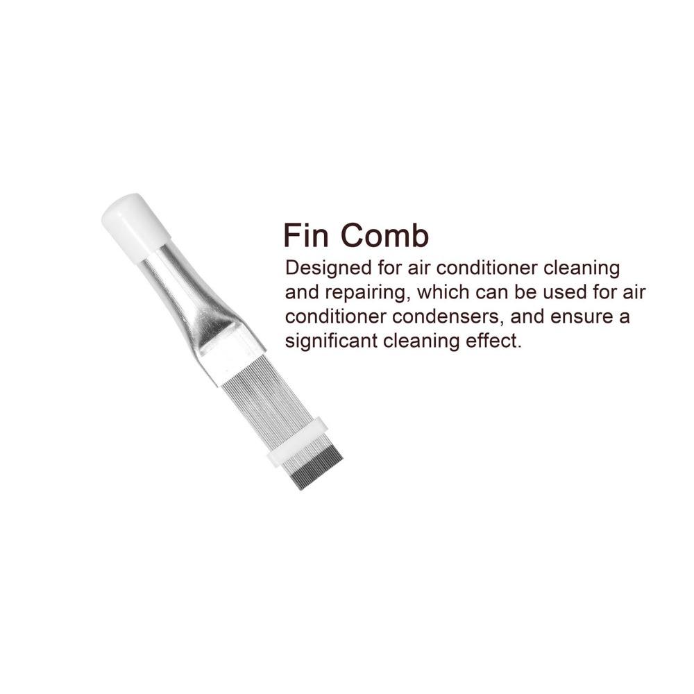 2pcs Evaporator Radiator Fin Fin Straightener Coil Cleaner Brush  For Household Appliance