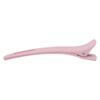 12Pcs Styling Hair Clips Slip Free Pink Duck Bill Clips for Flat Ironing Coloring Blow Drying