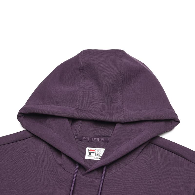 Fila Heritage Series Cloud Riding Hoodie Men Hoodies Dark-Night-Deep-Purple F11M518212FDP