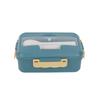 Wheat Straw Compartmented Insulated Lunch Box