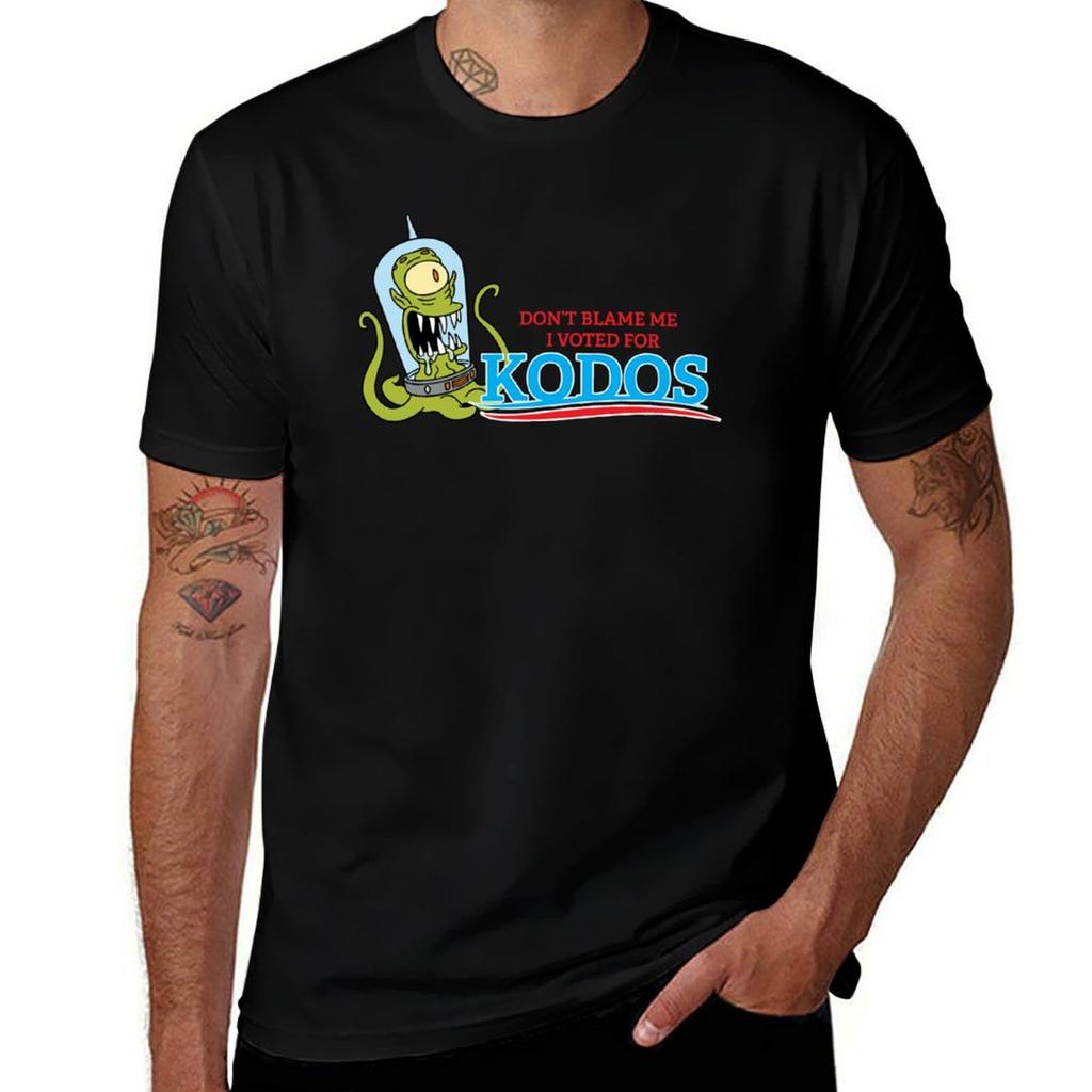 Dont Blame Me I Voted For Kodos Tshirt Tshirt Big And Tall Gym Tshirt