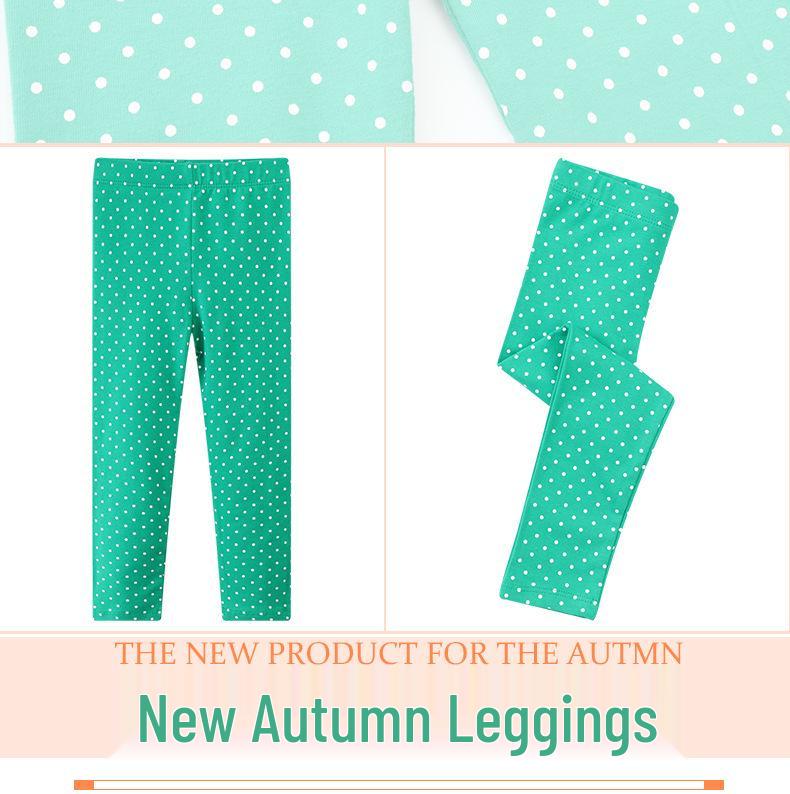 Spring & Autumn Kids' Leggings: Girls' Princess Skirts with Leggings & Outerwear Pants for Small To Medium Children