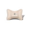 1Pcs Pu Leather Car Neck Pillow Auto Emblem Headrest For MG 7 6 5 ZS MG4 EV h ONE Cyberster HS MG3 EZS GT GS 3SW MARVEL-R Scorpio
