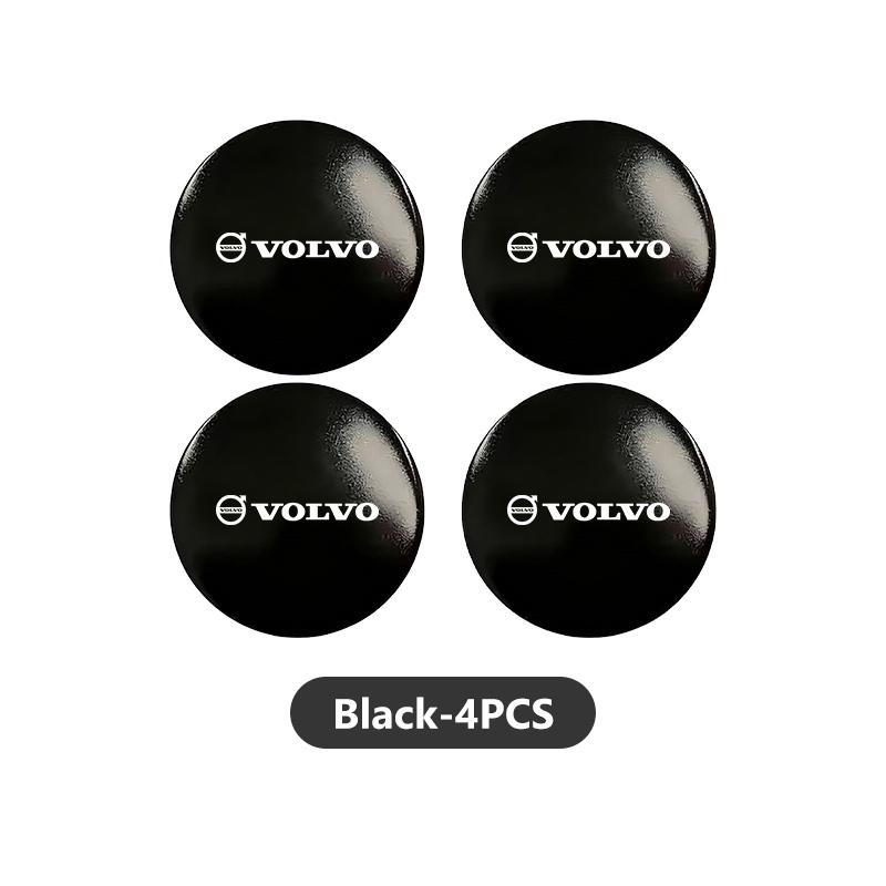 

For Volvo 4pcs 56mm Car Wheel Center Hub Cap Stickers Car Styling Accessories V50 S60 XC60 S40 XC40 XC90 V60 S80 S90 V70 XC70