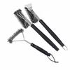 Professional Bbq Grill Brush Made Of Stainless Steel Wire Triangular Brush For Scrubbing Bbq Multipurpose Cleaning Brush