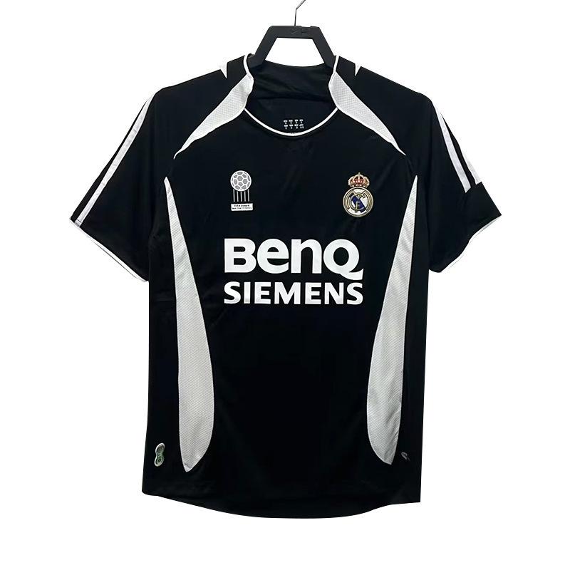 Club retro jersey home and away retro top nostalgic league Champions League version short sleeve Red Devils main Real Madrid