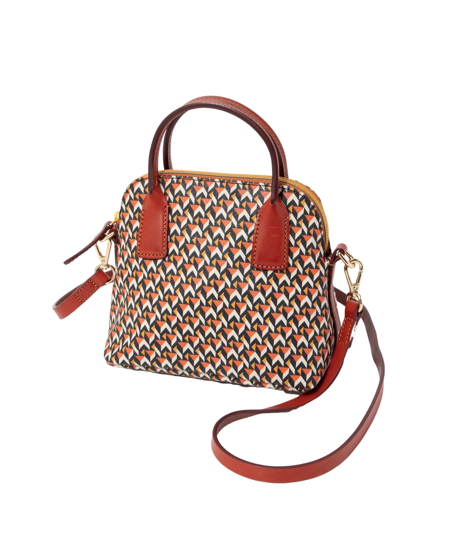 

Handbag TATAMI NEW BUGY 2020 CANVAS SIZE19 [Roberta Pieri] Women s [Used] помаранчевий