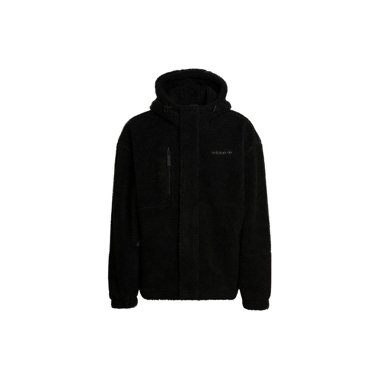 adidas Originals Polar Fleece Storm Jackets Black Men s HN0388 XS