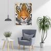 DIY Tiger 5D Diamant Malerei Vollrundbohrer Harz Tier Diamant Stickerei Kreuzstich Mosaik Kits Wand Kunst Wohnkultur