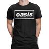 Oasi Live 25 Rock Band Tee Shirt for Men Women New Arrival T Shirts Vintage 90s Hip Hop 100% Cotton Clothing