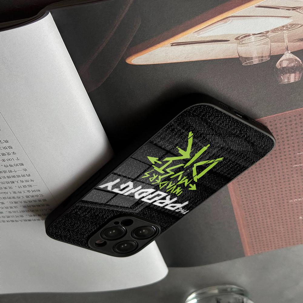 

The Prodigy Artist Logo Phone Case Tempered Glass For IPhone 17 15 16 14 12 13 11 Pro XS Max Plus Mini Cover iPhone 12 Pro Max
