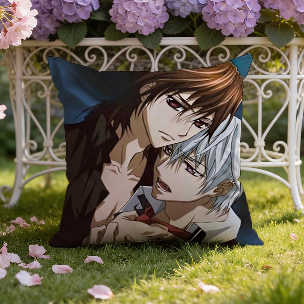 V-Vampire Knight Cushion Cover Home & Car Dual-Scene Pillow Cover: Reversible for Premium Comfort