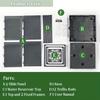 Garden Bed Planters Box for Climbing Vegetables Plant, Self Watering Tomato Cages for Garden Pots for Patio Greenhouse