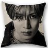 Taemin Kpop Star Pillowcase High Quality Home Textile Cotton Linen Fabric 45x45cm One Side Decoration Pillow Cover New 0519
