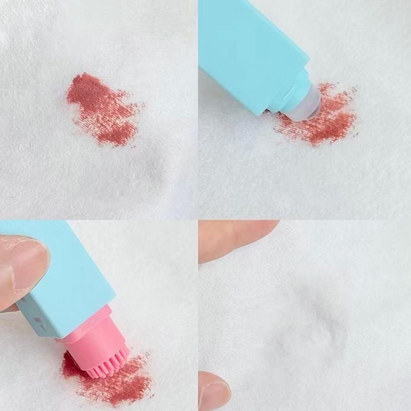 12 ml Fleckenentferner Stift für Kleidung und Stoff, Tragbarer Sofort-Fleckenentferner, Wasserfreier Entfettungsstift für den Notfall