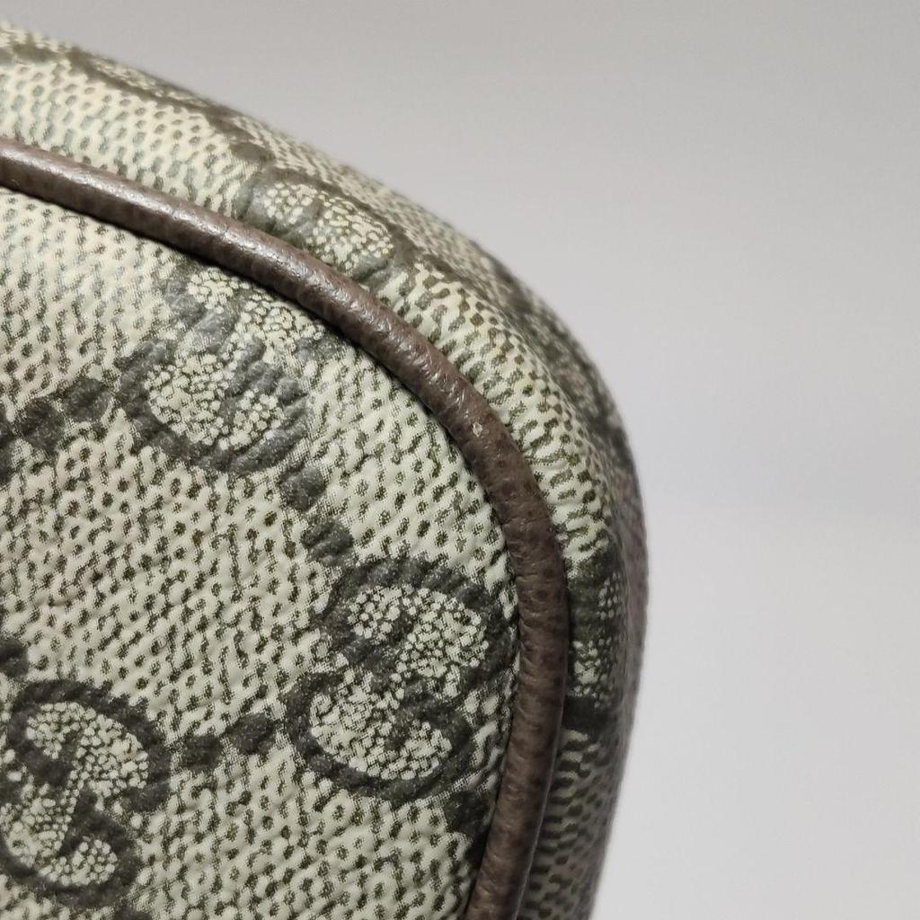 [Pre-Owned] Ophidia Logo Classic Canvas And Leather Mini Shoulder Bag - Very Good #NWRK9N