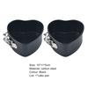 4Inch Heart Shape Baking Tray Removable Bottom Stainless Steel Toast Loaf Baking Mold Cooking Gadget