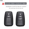 2 Buttons Tpu Auto Smart Key Fob Cover Case Keyless Housing Fit For Toyota Corolla Prius Camry Chr C-Hr Rav4 Altis Land Cruiser Prado