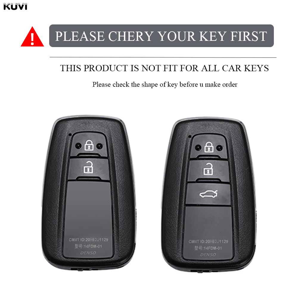 2 Buttons Tpu Auto Smart Key Fob Cover Case Keyless Housing Fit For Toyota Corolla Prius Camry Chr C-Hr Rav4 Altis Land Cruiser Prado