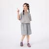 Girls' Elastic Waist Wide-Leg Summer Shorts
