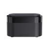 Smart Remote Control Flame Aroma Diffuser with LED Clock Seven Color Mood Light for Bedroom Office Desktop Use