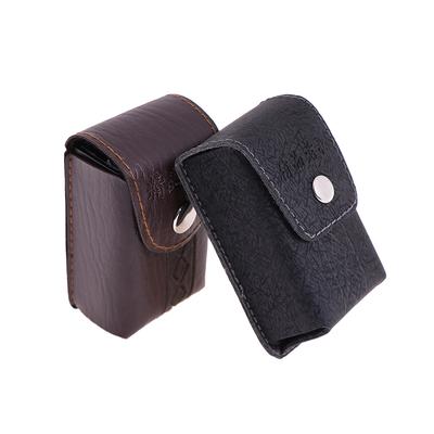 Unisex Glasses Box Folding Protective Faux Leather Storage Portable Bag