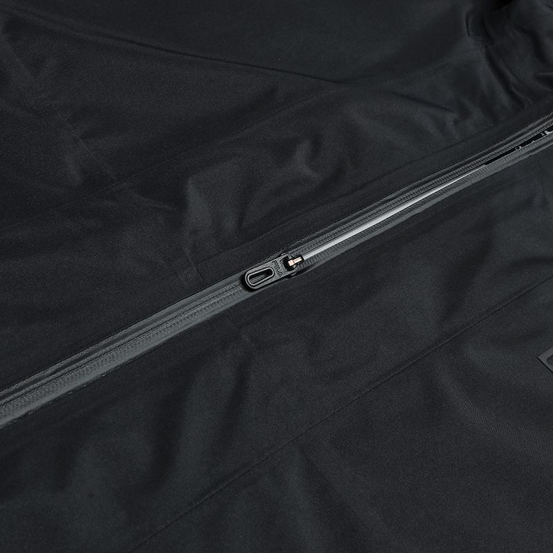 FILA Fitness Solid Color Loose Fit Fashion Outdoor Sports Versatile Detachable Two-Piece Waterproof Windproof Breathable Warm Jacket A11M541704FBK