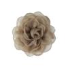 Broche Fleur en Organza Épingle à Cheveux Fleur Surdimensionnée Nouvelle Boucle pour Foulard Accessoires Vestimentaires