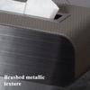Modern Simple Tissue Box Living Room Creative Desktop Paper Box Restaurant Napkin Storage Box Luxury Home Decoration Ornaments
