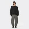 Unisex Black Two Tone Sweatshirt Cwtaw25622bkx