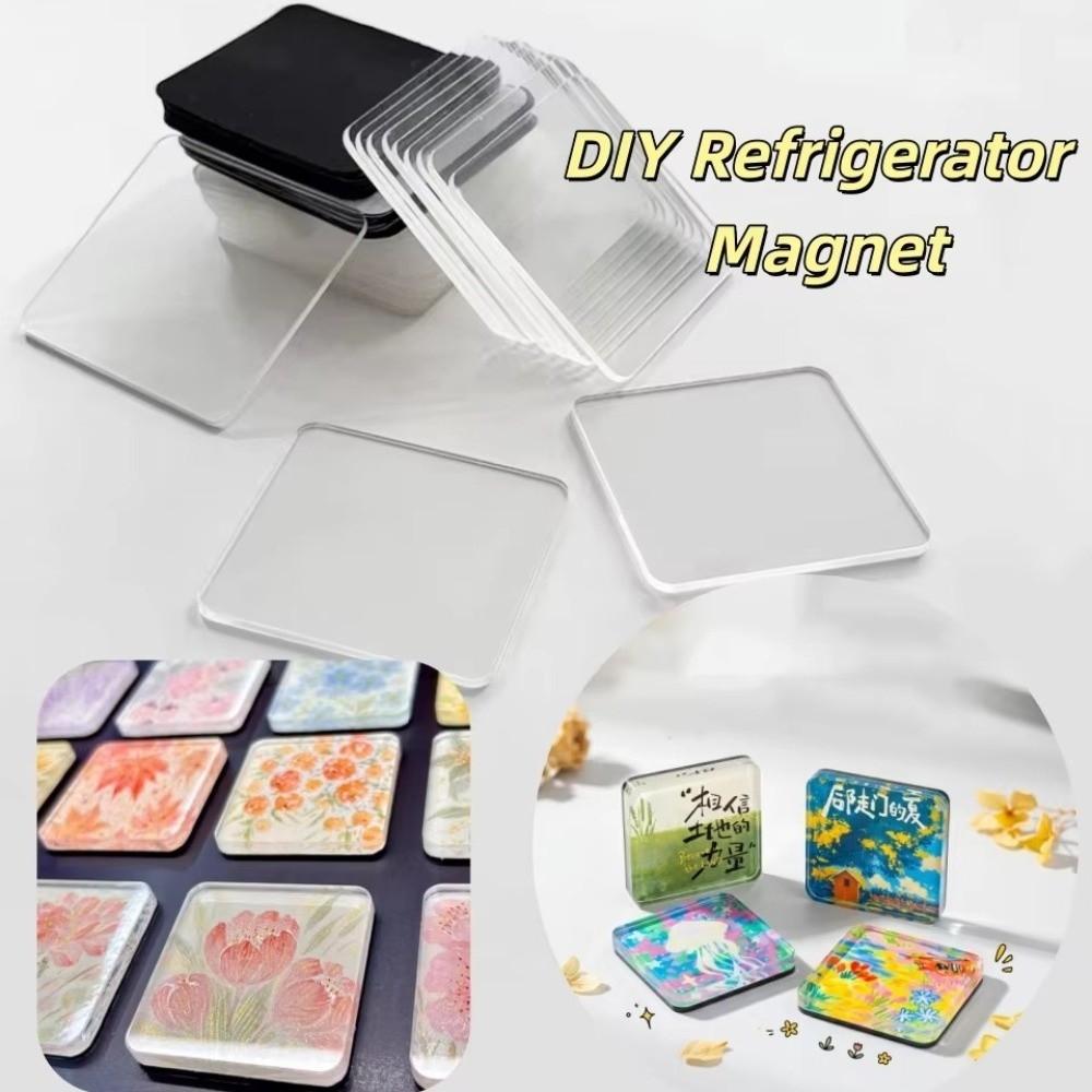 5Pcs/set Self-Adhesive Craft Magnet Set Handmade Fridge Magnet Package  Home Decor