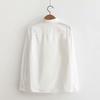 FEKEHA 100% Cotton Shirt Long Sleeve Women Blouses Casual White Office Blusas Feminine Lady Tops