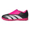 adidas Predator Accuracy.4 Turf Soccer Shoes Kids Soccer Shoes Black White Pink GW7095