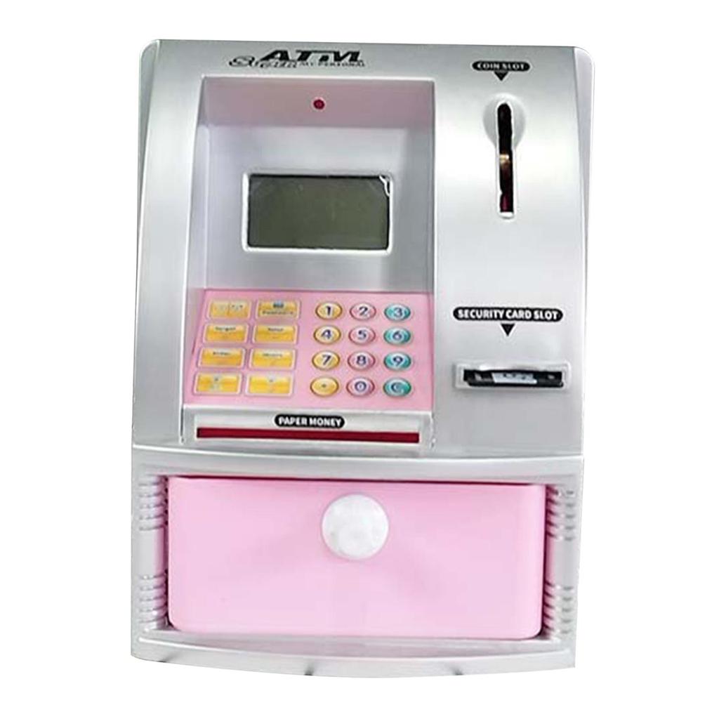 ATM Piggy Bank for Kids Electronic Coin Money Bank Safe Money Jar for Children Ages 3 4 5 6 7 8 Years Old Birthday Gifts