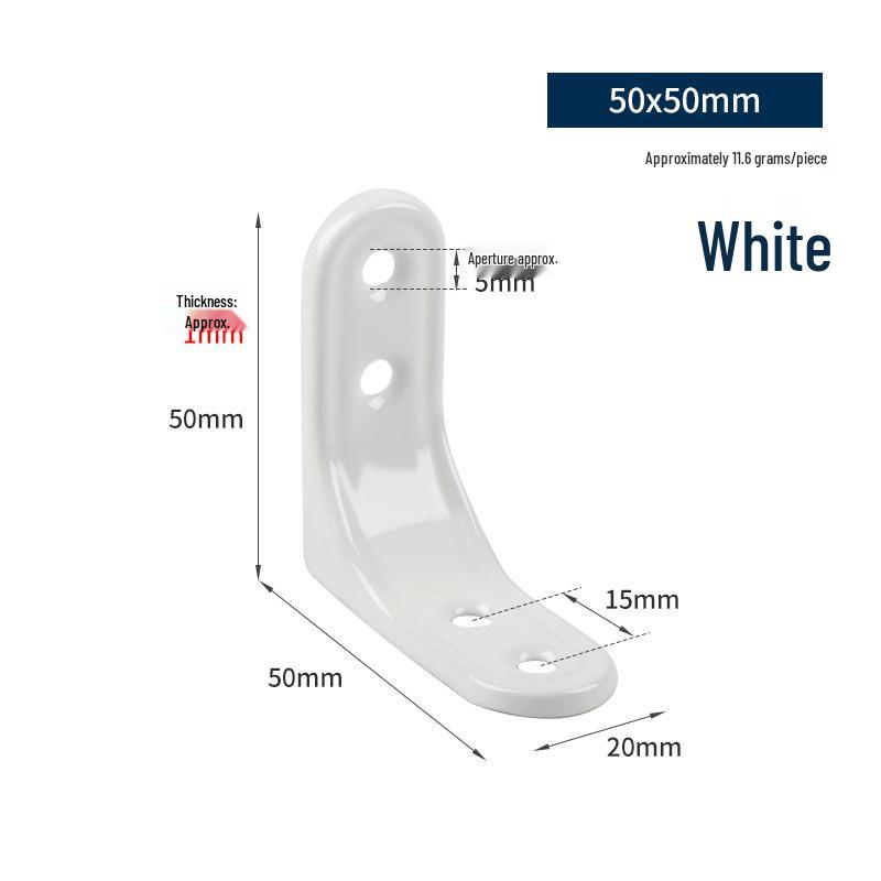 Угловой настенный кронштейн из нержавеющей стали 90°