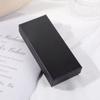 Klassisches Schwarz - Gerahmte Sonnenbrille Brillenetui Dreiteiliges Set Sonnenbrillenetui Softpack Sonnenbrillenbox-Set Tragbar