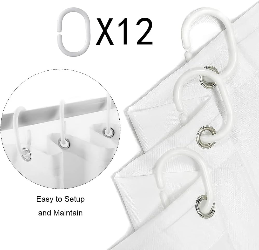 Bunter quadratischer Tier-Hund-Design Duschvorhang, 180 x 180cm Badezimmer langlebiger Duschvorhang Heimdekor mit 12 Haken