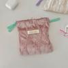 Cute Lace Drawstring Storage Bag Organizer Kawaii Sundries Small Pouch Bag Mini Cosmetic Lipstick Coin Purse Earphone Handbag