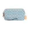 Crossbody Bag Kira 19 Solid Color Letter Logo Nameplate Logo Zipper Classic Printed Champagne Fabric Camera Hand Shoulder Small Size Women's