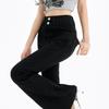 Jeans Four Seasons Women's Pants Micro Pull Fashion Commuter Pants High Waist Jeans
