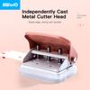 KW trio 99H3 Portable 3 Hole Punch Handheld Metal Hole Puncher 5 Sheet Capacity 6mm Aperture Paper Punch for A5 B5 A6