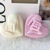 3D Herzförmige Silikon DIY Kerzenformen Für DIY Hausgemachte Seife, Heiratsantrag, Valentinstag Kerzenherstellungszubehör Bastelgeschenk