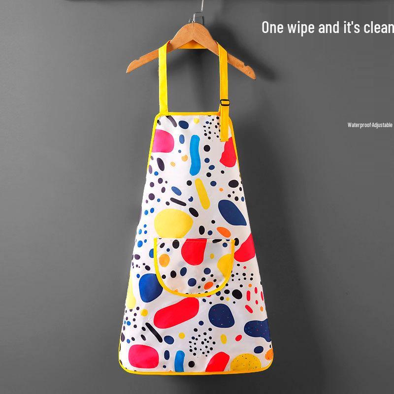 Children's Waterproof Art Smock and Bib for Painting and Eating, Kindergarten-Friendly