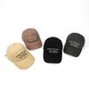 Letter Embroidery Washed Baseball Cap Children Spring and Autumn New Versatile Fashion Show Face Small Soft Top Cap Men
