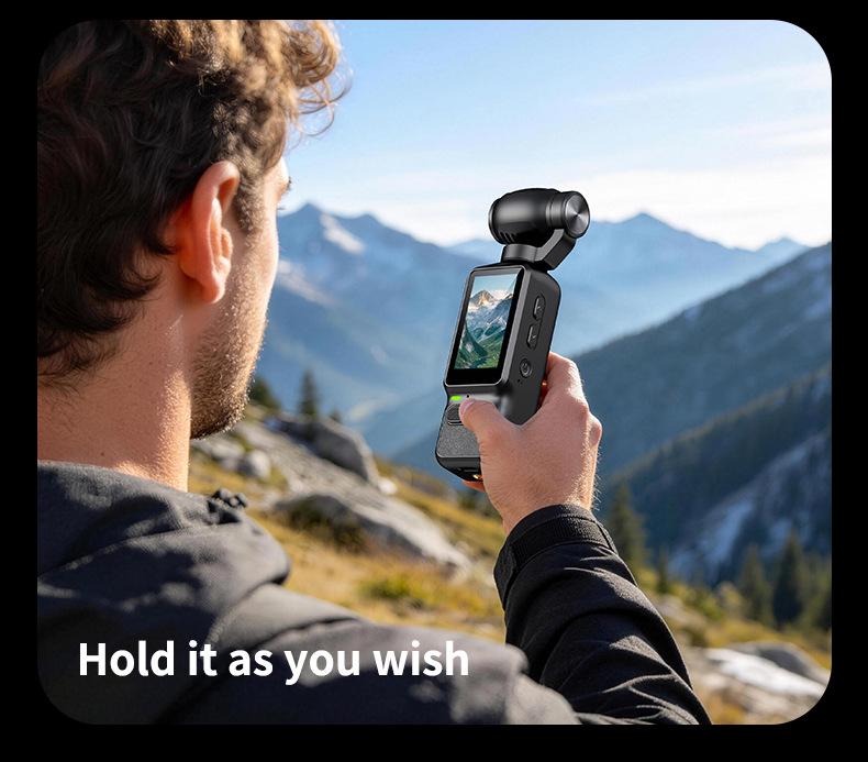 HD Pocket Handheld Outdoor Camera for Photos & Videos
