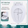 V-Shape Universal Waterproof EVA Foam Toilet Seat Cover (Grey, 2-Pack)