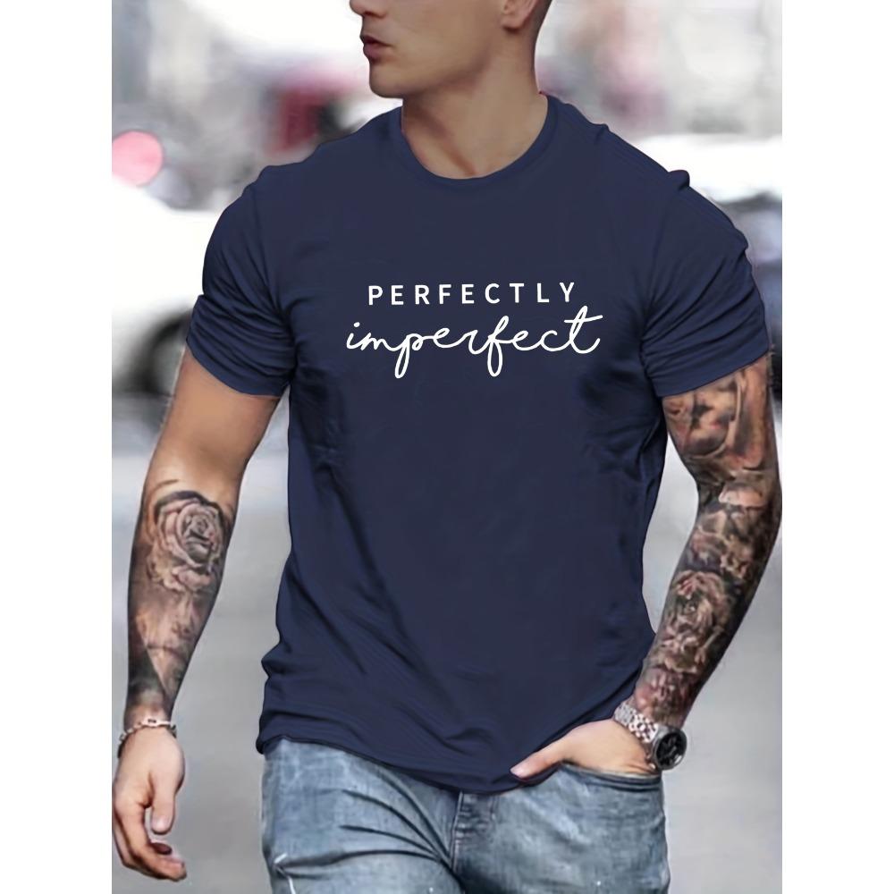 Summer Men's Casual Loose Size Letter Print Round Neck Short Sleeve T-shirt Top fashion casual