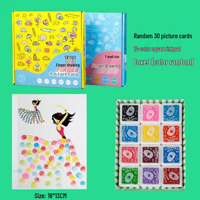 Preschool Art & Craft Materials: DIY, Finger Painting & Coloring Fun Set