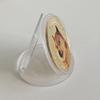Colored Dog Head Coin WOW Dogecoin Virtual Coins Gold Plated Metal Crafts Cute Dog Pattern Printed Collection Gifts